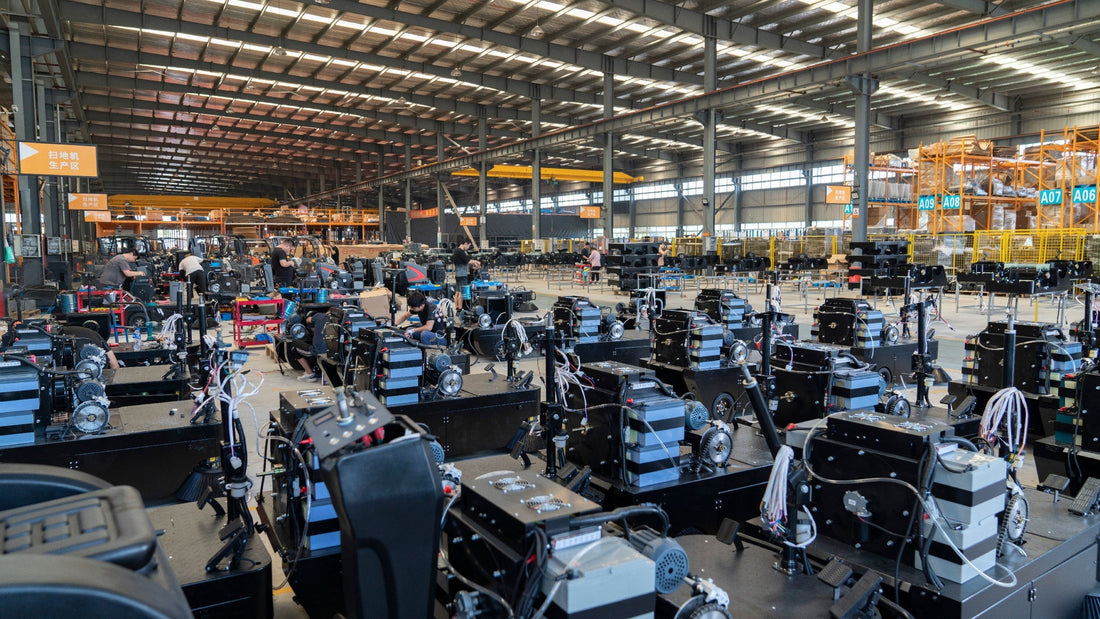 Inside Our Factory: How Floor Sweepers & Scrubbers Are Built for Global Buyers