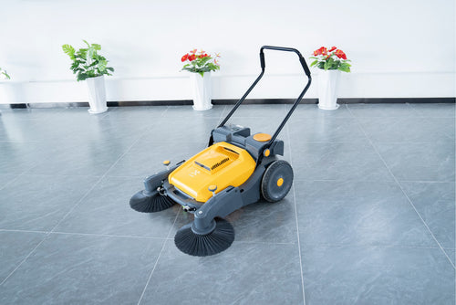 HS90 Environmental Hand Push Sweeper | No Battery, No Gas