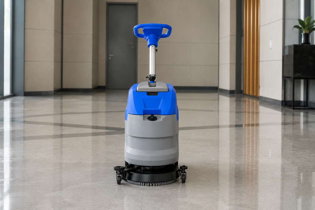 HX45 Walk Behind Floor Scrubber | 380mm Battery Powered