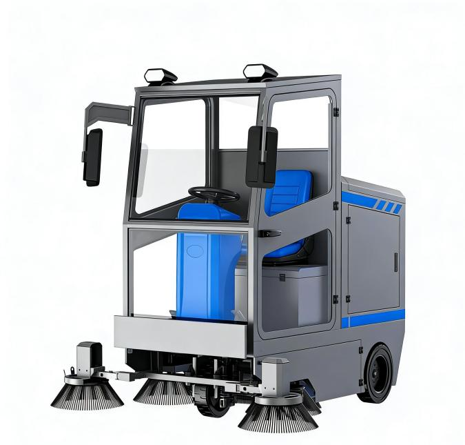 HS190 Ride On Floor Sweeper | Battery Powered